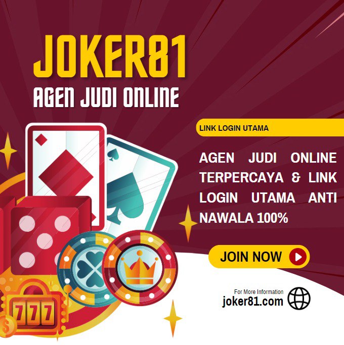 Joker81: Agen Judi Online Terpercaya & Link Login Utama Anti Nawala 100%